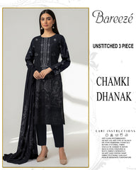 BREEZE 3-PIECE EMBORIDERY WITH FULL EMBORIDERY DUPATA