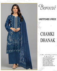 BREEZE 3-PIECE EMBORIDERY WITH EMBORIDERY SHAWL