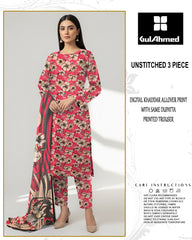 GULAHMED 3-PIECE ALLOVER PRINTED KHADAR