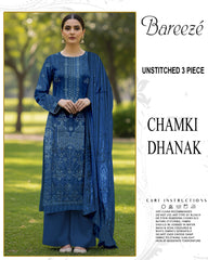 BREEZE 3-PIECE EMBORIDERY WITH FULL EMBORIDERY DUPATA