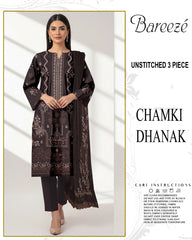 BREEZE 3-PIECE EMBORIDERY WITH EMBORIDERY SHAWL