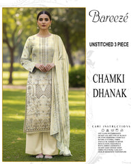 BREEZE 3-PIECE EMBORIDERY WITH FULL EMBORIDERY DUPATA