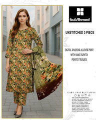 GULAHMED 3-PIECE ALLOVER PRINTED KHADAR